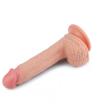 Dildo Nature 8.5 Silicona Líquida Natural