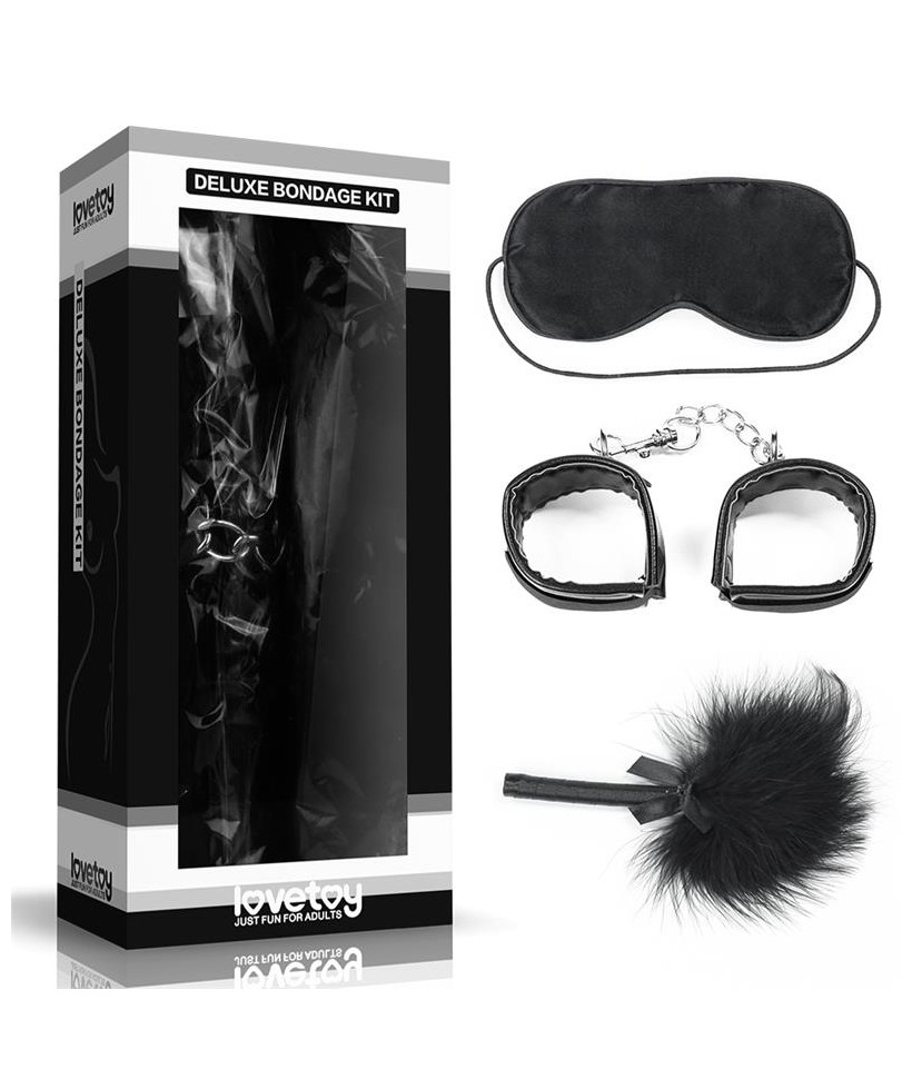 Kit Bondage Deluxe Negro