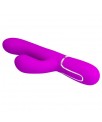 Mariana Vibrador 4en1 Silicona Fucsia