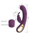 Liam Vibrador Punto G Silicona con APP Morado