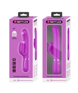 Gigi Vibrador con Licking y Thumping Fucsia