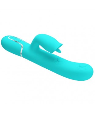 Gigi Vibrador con Licking y Thumping Turquesa