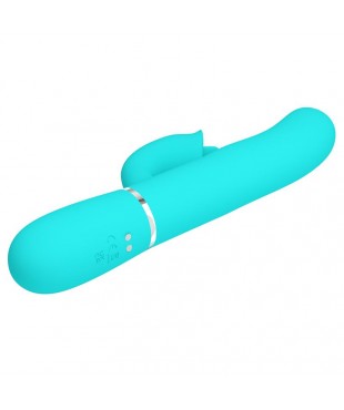 Gigi Vibrador con Licking y Thumping Turquesa
