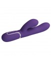 Mariana Vibrador 4 en 1 Silicona Morado