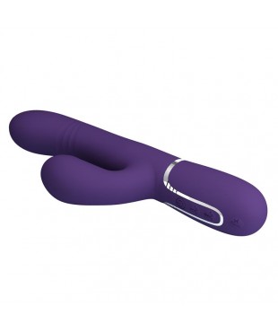 Mariana Vibrador 4 en 1 Silicona Morado