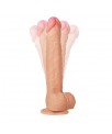 Magnus 30 Dildo Realista Vibrador y Rotador Control Remoto Silicona Liquida