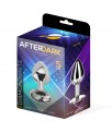 Plug Anal con Joya Color Blanco Diamante Talla S Aluminio