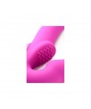 Evoke Vibrador Doble sin Arnes USB Rosa