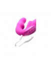Evoke Vibrador Doble sin Arnes USB Rosa