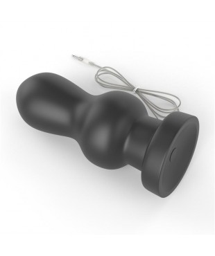 Plug Anal con Vibracion King Sized 7 Negro Plug Anal con Vibracion King Sized 7 Negro