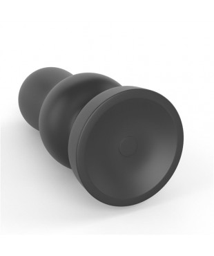 Plug Anal con Vibracion King Sized 7 Negro Plug Anal con Vibracion King Sized 7 Negro