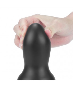 Plug Anal con Vibracion King Sized 7 Negro Plug Anal con Vibracion King Sized 7 Negro