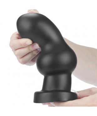 Plug Anal con Vibracion King Sized 7 Negro Plug Anal con Vibracion King Sized 7 Negro