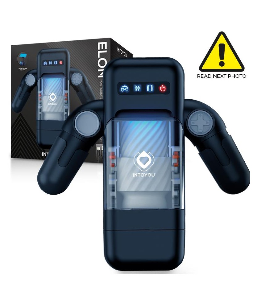 Elon Masturbador Inteligente Funcion Up and Down Calor Vibracion y Soporte Movil